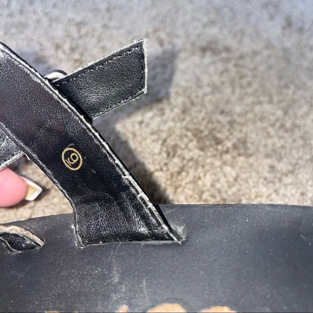 Skechers Multi Pattern Wedge Sandals Memory Foam … - image 6